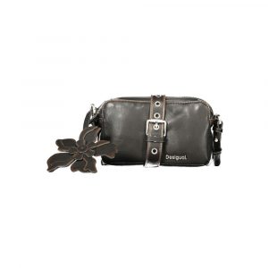 Desigual Damenhandtasche aus Polyurethan in Marrone