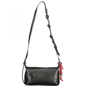 Desigual Schwarze Damen-Handtasche aus Polyurethan