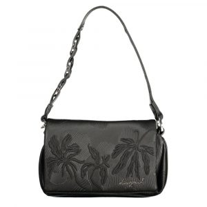 Desigual Schwarze Damen-Tasche aus Polyurethan