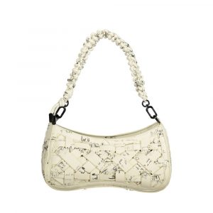Desigual Bianco Polyurethan Handtasche für Damen