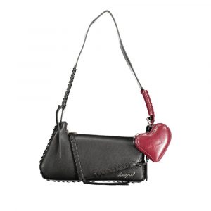 Desigual Schwarze Damen-Handtasche aus Polyurethan