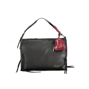 Desigual Nero Poliuretano Damen Handtasche