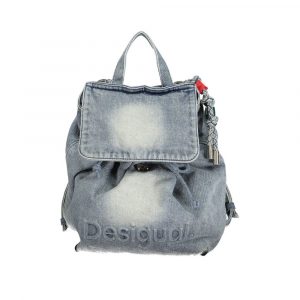 Desigual Azzurro Baumwoll-Rucksack für Damen