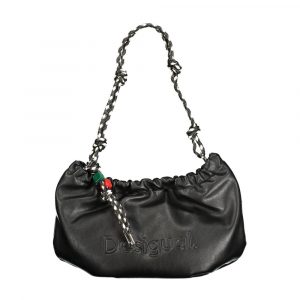 Desigual Schwarze Damen-Handtasche aus Polyurethan