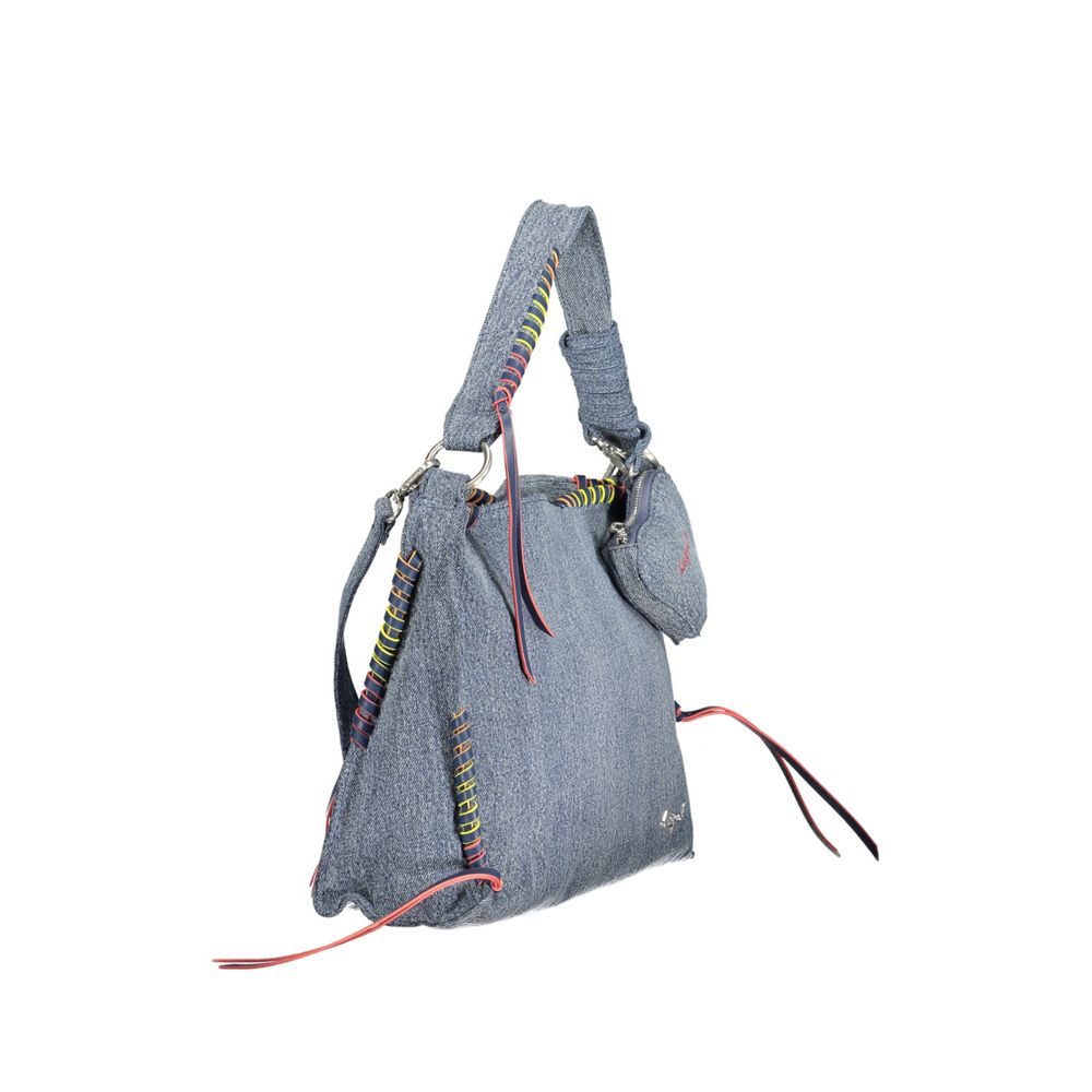 Desigual Azzurro Baumwoll-Handtasche für Damen – Bild 3