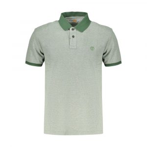 Timberland Verde Baumwoll-Herrenpoloshirt