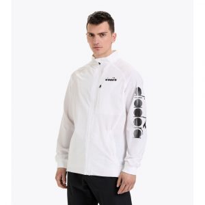 Diadora Weiße Jacke aus Polyamid