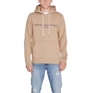 Tommy Hilfiger Beige Baumwoll-Kapuzenpullover