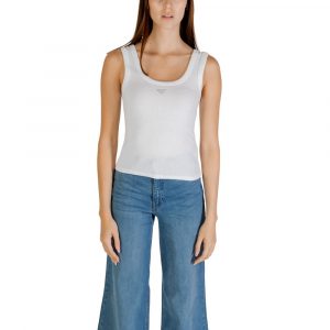 Guess Weiße Baumwoll-Tanktops