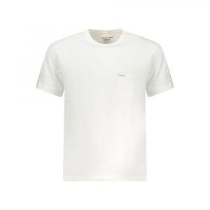 Guess Jeans Bianco Baumwoll-T-Shirt für Herren