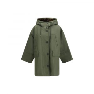 Max Mara Zweifarbiger Trenchcoat aus Baumwolle