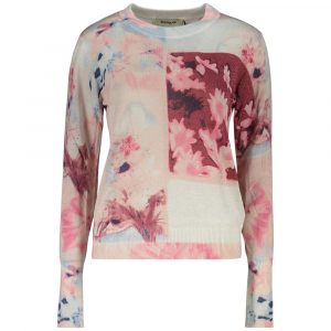 Desigual Rosa Viscose Damen Pullover