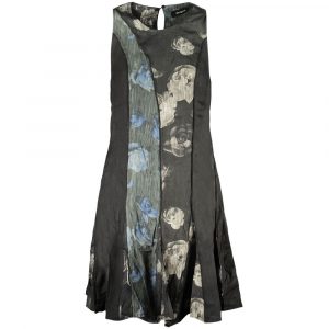 Desigual Schwarzes Damenkleid aus Viskose