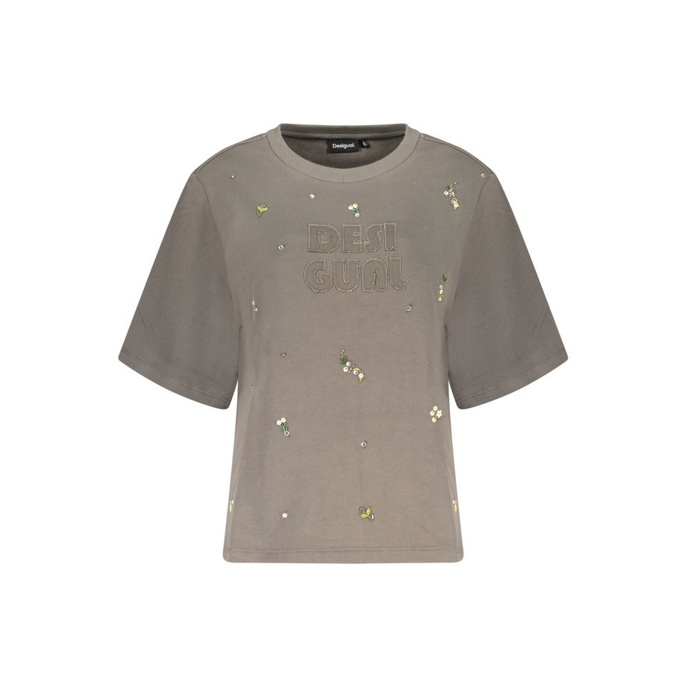 Desigual Grigio Baumwoll-Sweatshirt für Damen – Bild 2