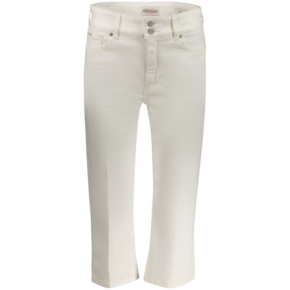 Guess Jeans Weiße Baumwoll-Jeans für Damen