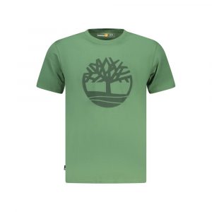 Timberland Verde Baumwoll-T-Shirt für Herren