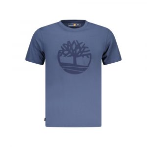 Timberland Blaues Baumwoll-T-Shirt für Herren