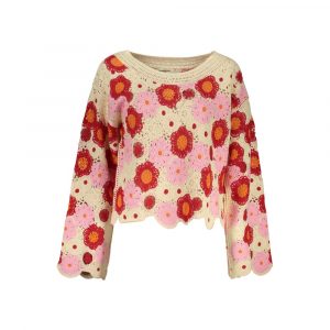 Desigual Beige Cotton Sweatshirt