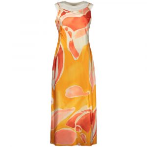 Desigual Orange Polyester Casual Dress