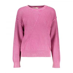 Desigual Pink Cotton Sweatshirt