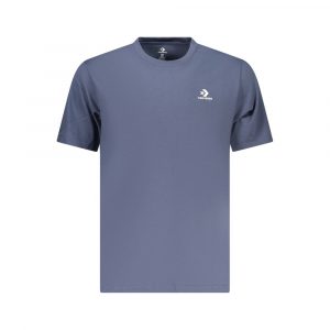 Converse Blu Baumwoll-T-Shirt für Herren