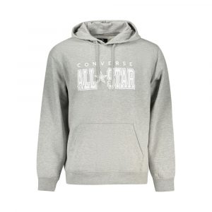 Converse Grigio Baumwoll-Sweatshirt für Herren