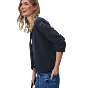 Street One Blauer Modal-Sweatshirt