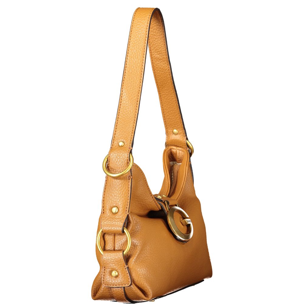 Guess Jeans Damenhandtasche aus Marrone-Polyurethan – Bild 3