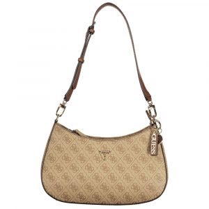 Guess Jeans Beige Polyurethane Damen Handtasche