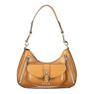 Guess Jeans Damenhandtasche aus Marrone-Polyurethan