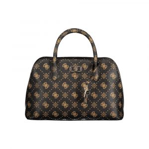 Guess Jeans Damenhandtasche aus Polyurethan in Marrone