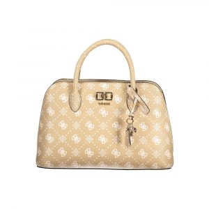 Guess Jeans Schwarze Schultertasche aus Polyurethan für Damen