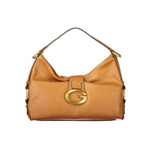 Guess Jeans Braune Handtasche aus Polyethylen