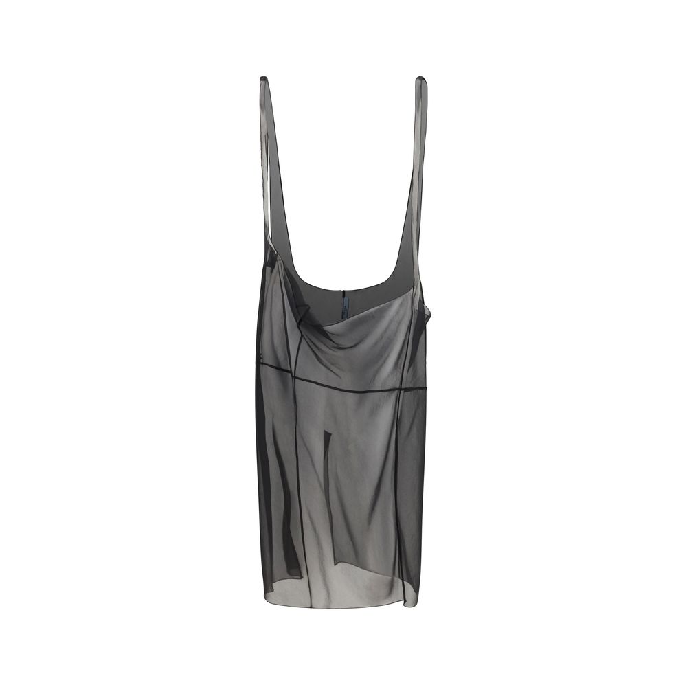 Prada Schwarzer Midirock aus Polyester