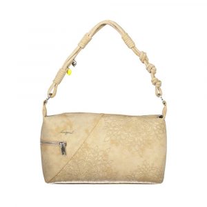 Desigual Beige Polyurethane Women's Shoulder Bag