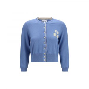 Marant Etoile Blauer Baumwollcardigan