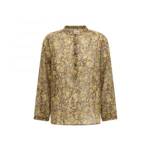 Marant Etoile Zweifarbige Baumwollbluse