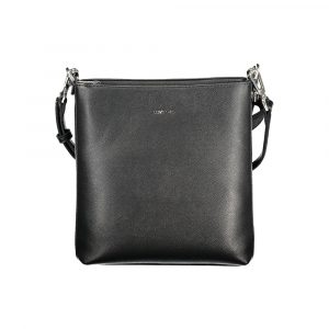 Calvin Klein Schwarze Polyester Handtasche