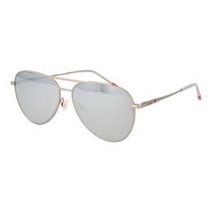 Hugo Boss Silberne Metall-Sonnenbrille