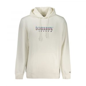 Tommy Hilfiger Weiße Baumwoll-Kapuzenpullover für Herren