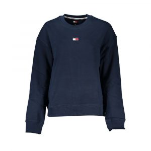 Tommy Hilfiger Blauer Baumwoll-Sweatshirt für Damen