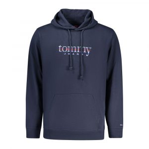 Tommy Hilfiger Blauer Baumwoll-Kapuzenpullover für Herren